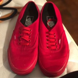 Red Vans
